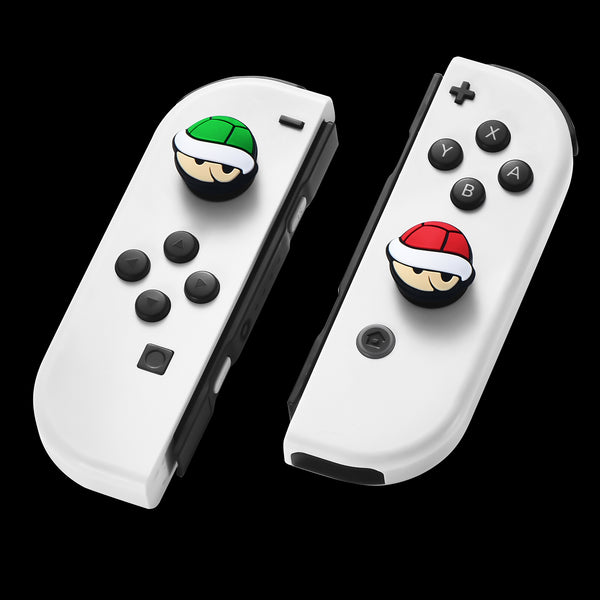 Switch Thumb Grips - Green & Red Koopa Turtle Shell