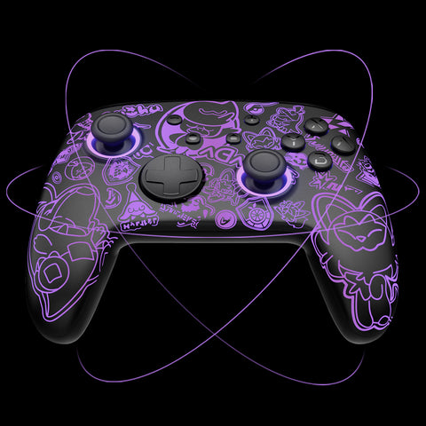 FUNLAB Firefly Pro Wireless Switch Controller - Scarlet & Violet