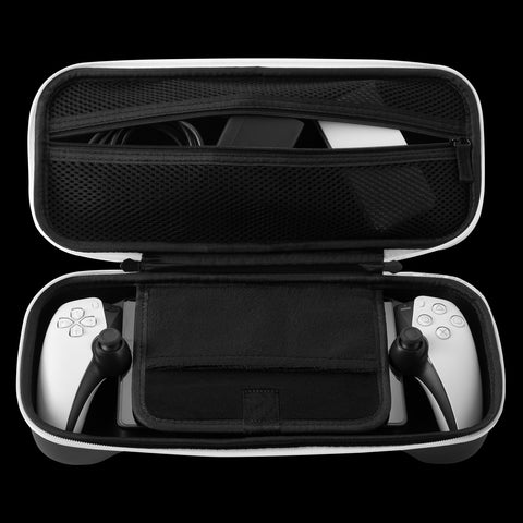 FUNLAB Games Guardian Playstation5 Portal Carrying Case - Black & White