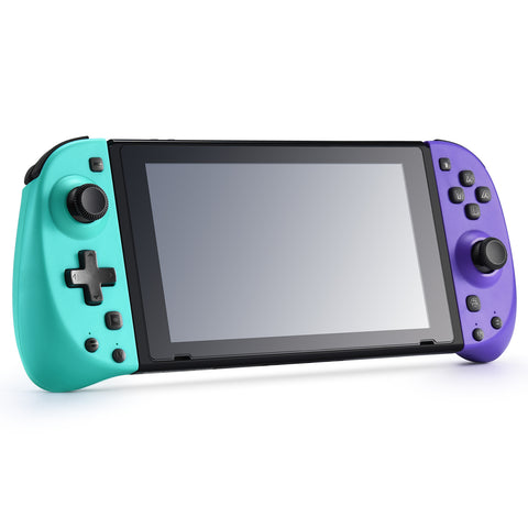 Wireless Joy Con Controller for Nintendo Switch JoyCon (Turquoise/Purple)